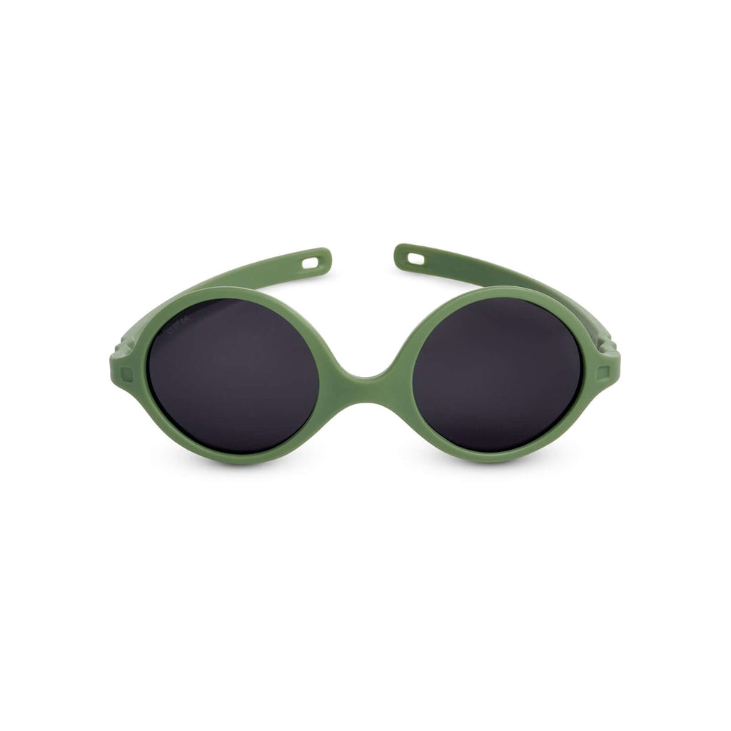 KI ET LA Diabola baby sunglasses kaki front view