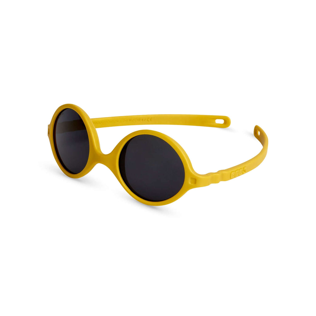 KI ET LA Diabola baby sunglasses mustard side view