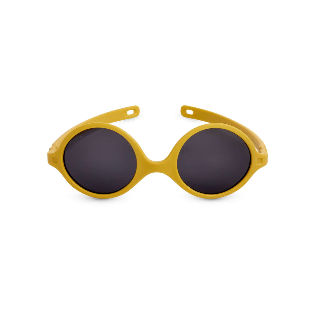  KI ET LA Diabola baby sunglasses mustard front view