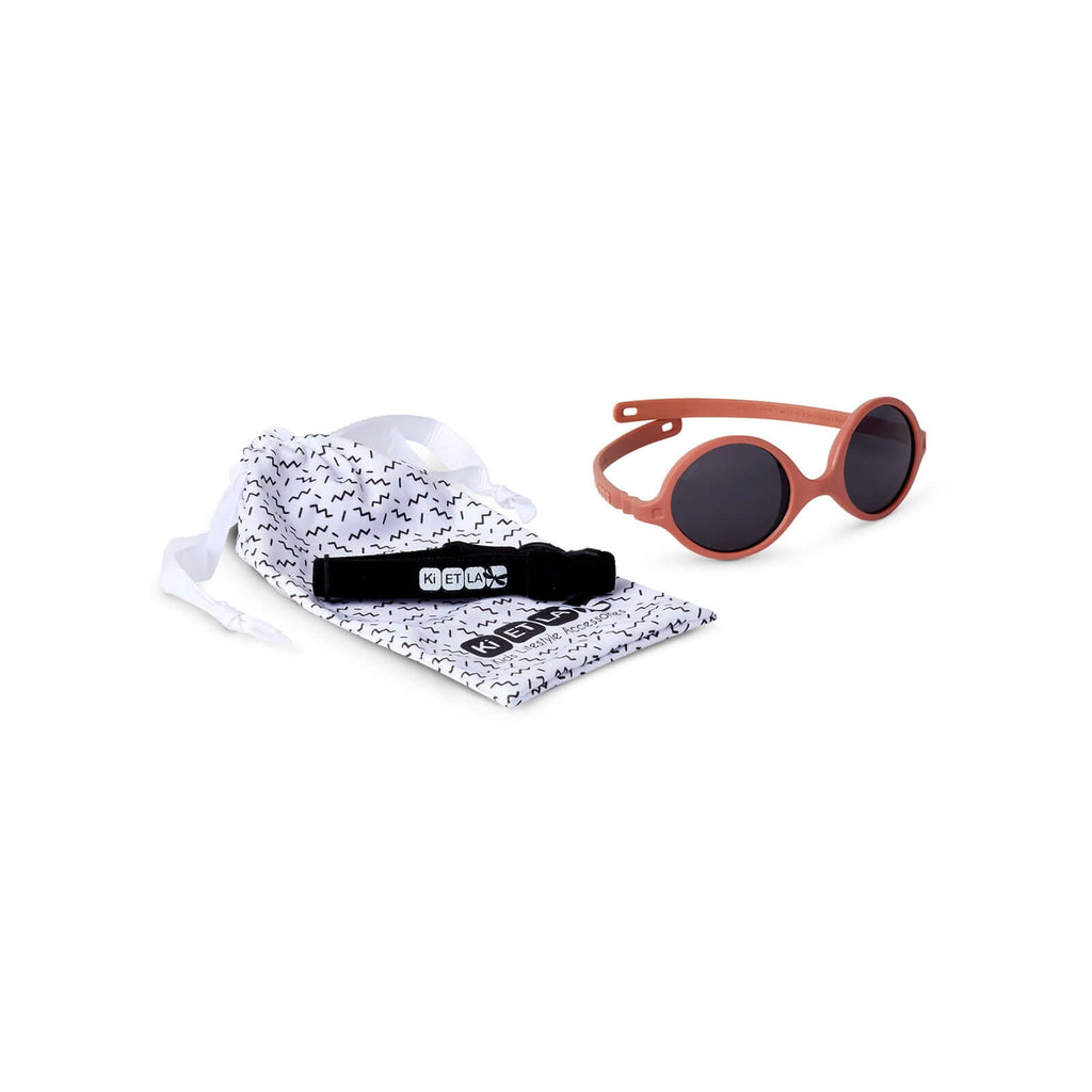 KI ET LA Diabola baby sunglasses terracotta overview