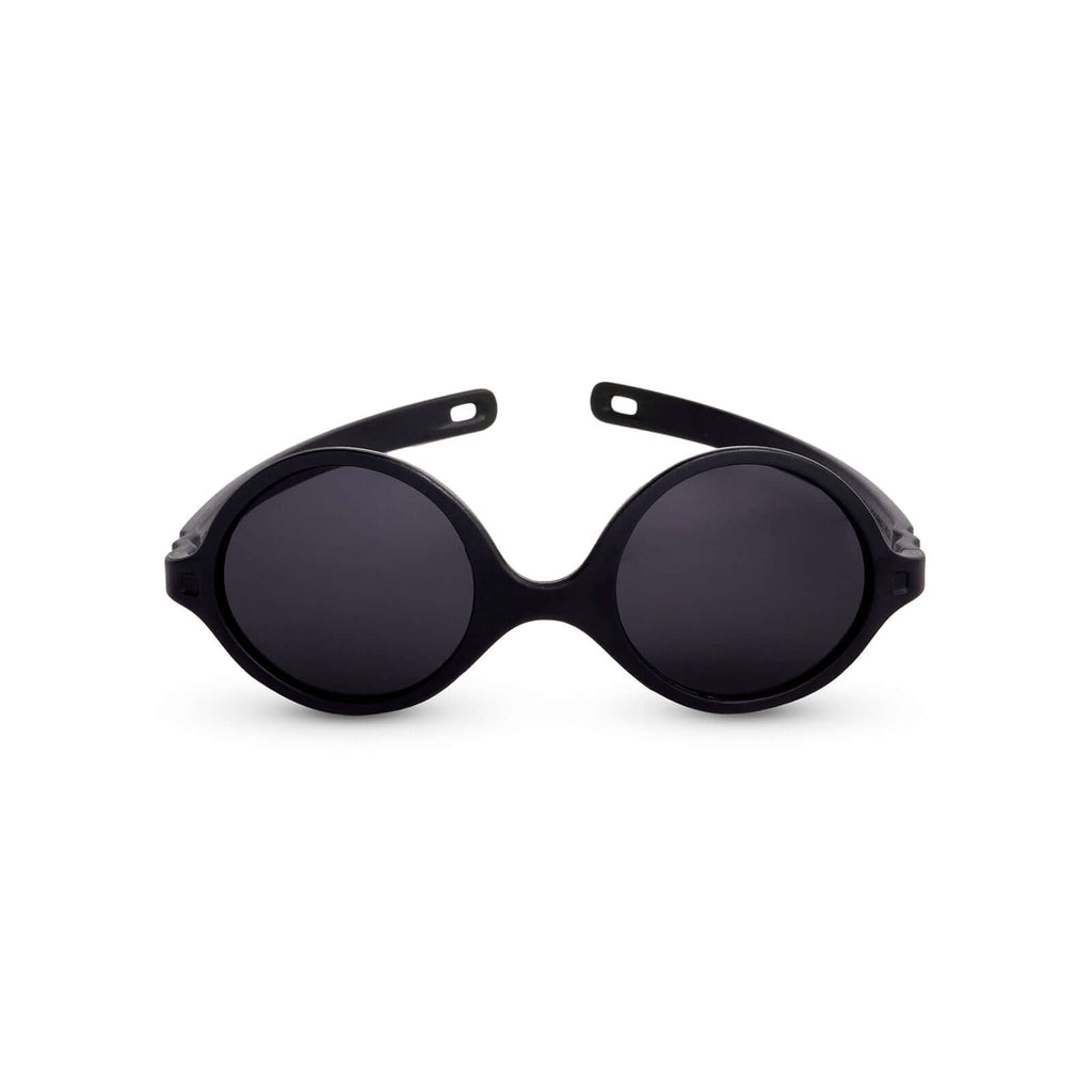 KI ET LA Diabola baby sunglasses black front view