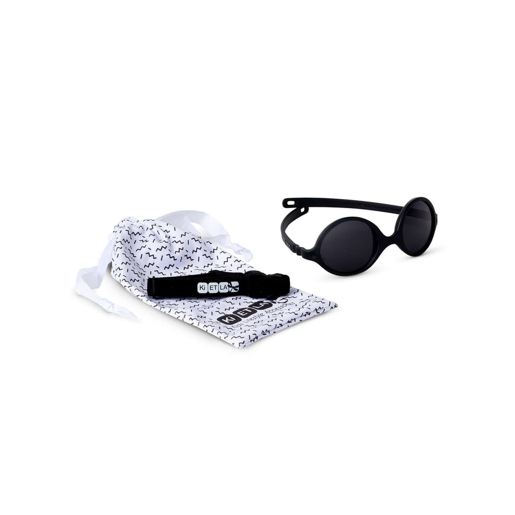 KI ET LA Diabola baby sunglasses black overview