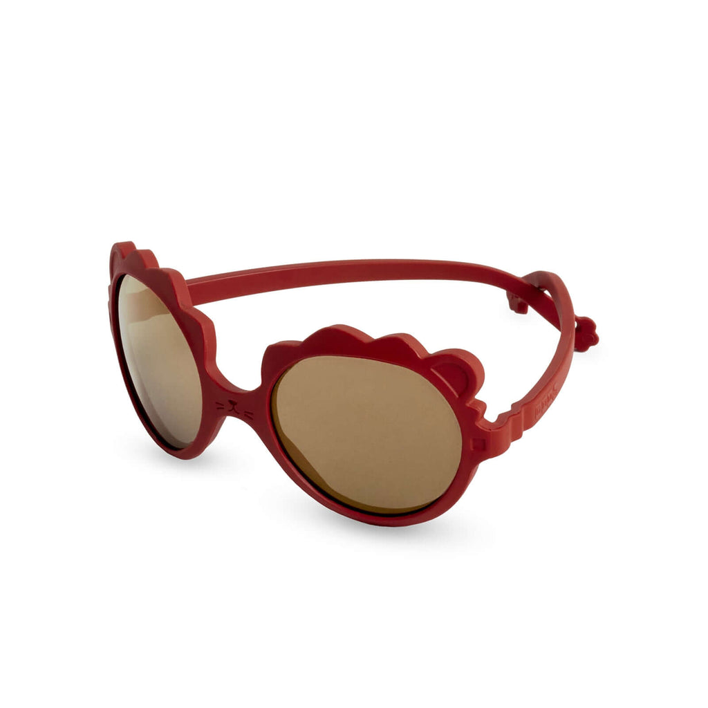 KI ET LA Lion baby sunglasses sienna side view